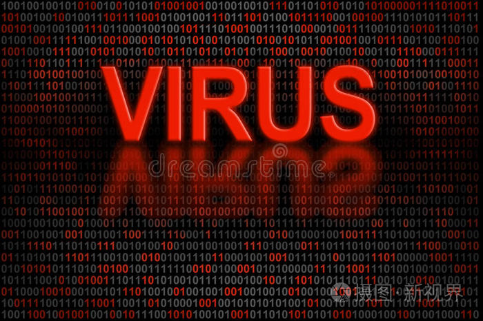 被病毒感染的软件代码或数字数据