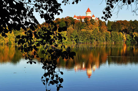 科诺皮什特城堡。捷克共和国