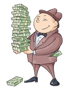 富人有钱人图片