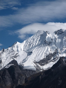 美丽的喜马拉雅山