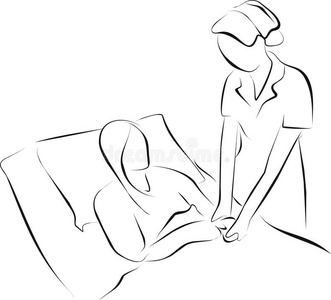 照顾病人图片-照顾病人素材-照顾病人插画-摄图新视界