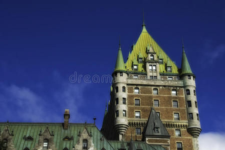 加拿大魁北克的弗伦特纳克城堡