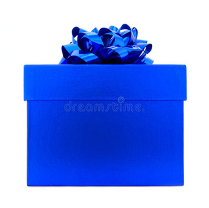 蓝色礼盒