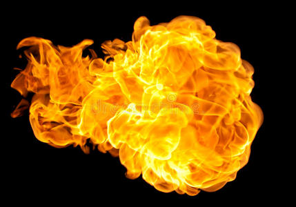 燃烧的火球图片