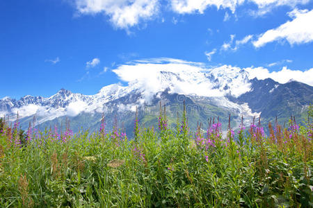 阿尔卑斯山夏蒙尼