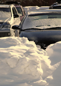 积雪路面