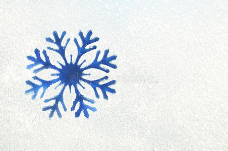 冻窗上的雪花图片