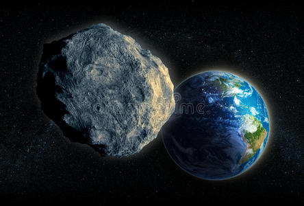 小行星逼近地球