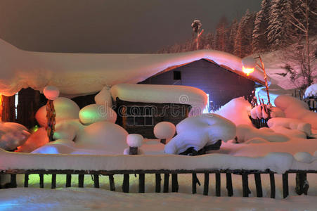 雪域童话世界图片