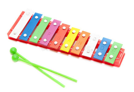 彩色木琴玩具