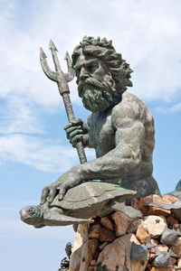 弗吉尼亚州的海王星大王雕像图片