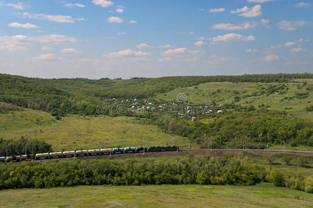 夏季铁路景观