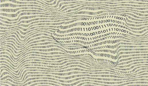 二进制数的矢量背景照片