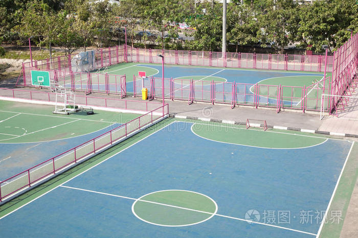 地面 公园 篮球 法院 足球 运动 操场 比赛 竞争