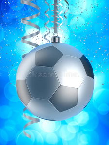 圣诞节像足球一样欢乐图片