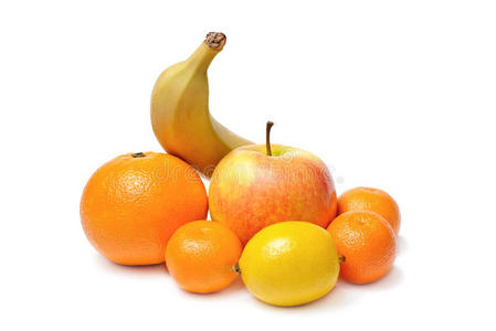 苹果香蕉橘子橘子柠檬水果