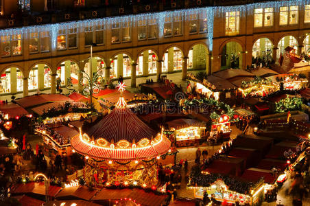 德累斯顿圣诞集市图片