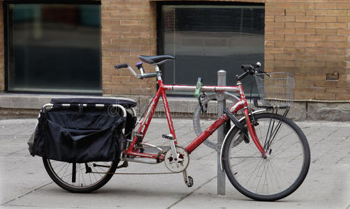 老式双人自行车