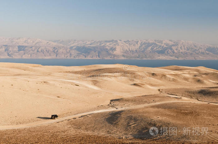 耶胡达沙漠和死海照片-正版商用图片0l08o8-摄图新视界