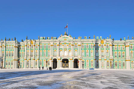 圣彼得堡。冬宫