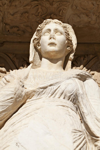 索菲亚智慧女神古代雕像图片