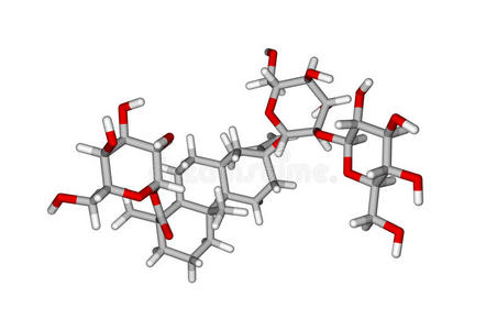 甜菊苷的分子结构图片