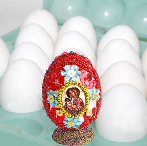 塑料 闪耀 复活节 传统 基督教 自然 食品 玻璃 正统