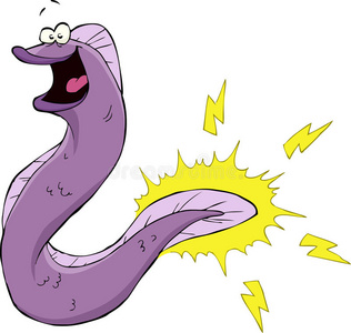 电鳗图片-电鳗素材-电鳗插画-摄图新视界