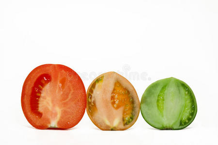 番茄成熟的阶段图片