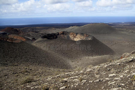 西班牙兰扎罗特火山