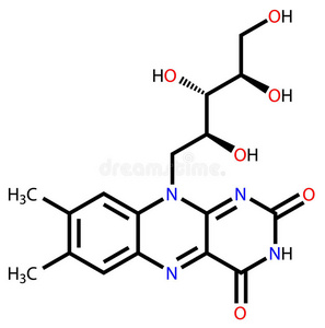 核黄素结构式