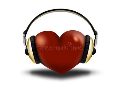 耳机和心脏