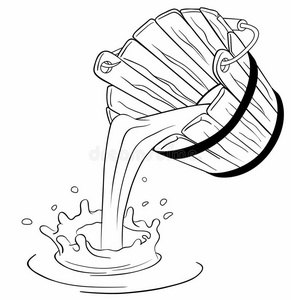 牛奶桶图片-牛奶桶素材-牛奶桶插画-摄图新视界