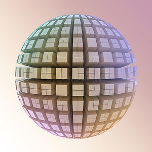 立方体球体