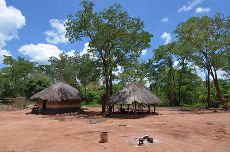 非洲村庄