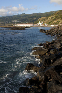 lajes do pico村海景