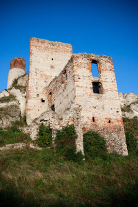 切斯托乔瓦附近的古堡遗址