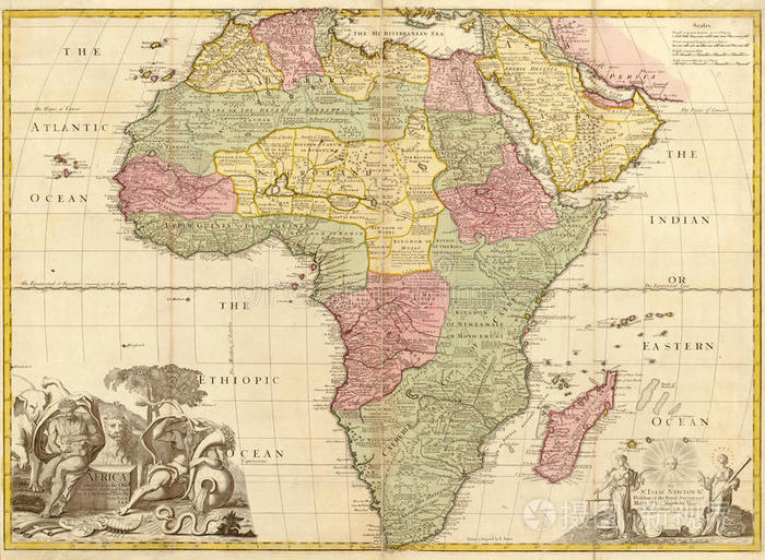 非洲古代地图