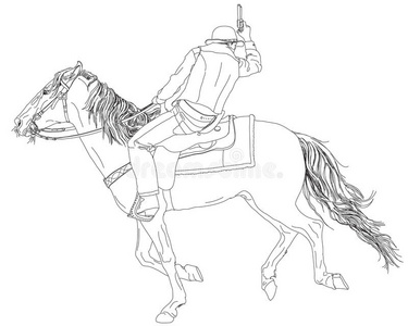 骑马疾驰图片-骑马疾驰素材-骑马疾驰插画-摄图新视界