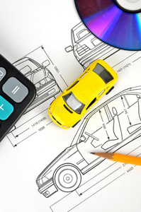 加载蓝图汽车图片