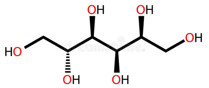 三氯蔗糖空间填充分子模型