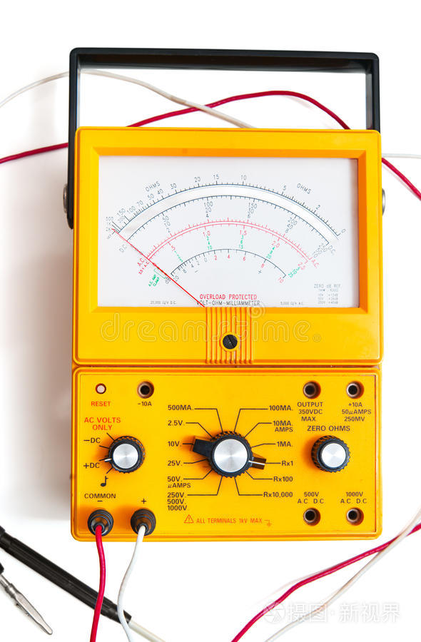 欧姆表读数图片