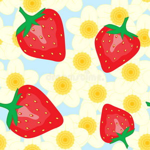 草莓的抽象背景
