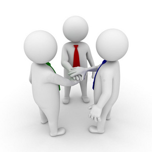 卡通合伙人图片-卡通合伙人素材-卡通合伙人插画-摄图新视界