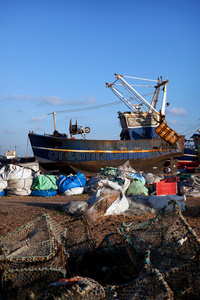 英国黑斯廷斯拖网渔船业