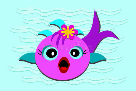 张嘴的鱼张嘴鱼宝宝照片