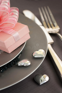 情人节浪漫餐桌布置图片