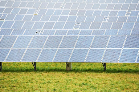 太阳能电池板生态能源农场