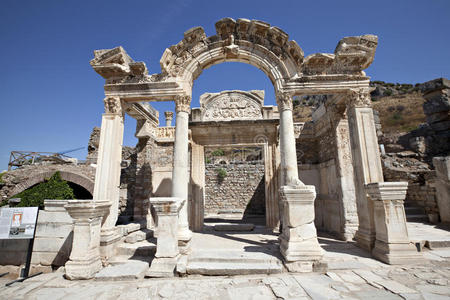 哈德良神庙，以弗所，伊兹密尔，土耳其
