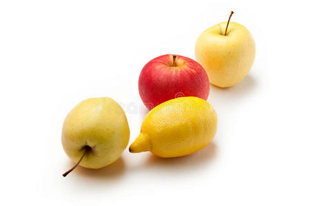 红苹果和黄苹果